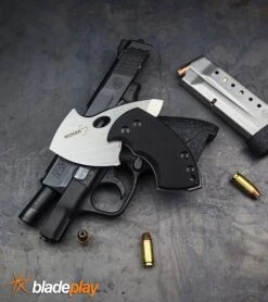 Boker War Toad Black G-10 Friction Folder Knife - Satin Plain 12 Boker War Toad Black G-10 Friction Folder Knife - Satin Plain -Knife Store 9 large