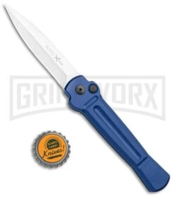 AKC X-treme ACE Blue Automatic Knife - Satin Plain 7 AKC X-treme ACE Blue Automatic Knife - Satin Plain -Knife Store AKC X treme Ace Auto Blue Satin BHQ 105467 jr bottlecap large