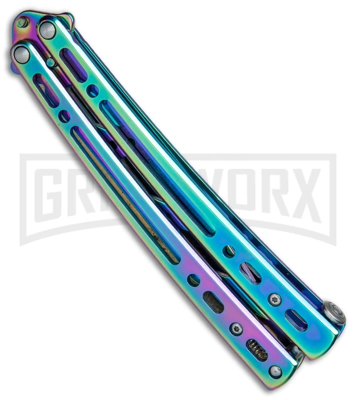 Andux Spectre Balisong Butterfly Trainer - Tanto Spectrum 2 Andux Spectre Balisong Butterfly Trainer - Tanto Spectrum - Image 2