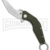 Artisan Cutlery Cobra Green G-10 Folding Knife - Satin Plain