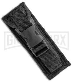 Atomic Defender Large OTF Automatic Knife Black Punisher - Two Tone Drop Point -Knife Store Atomic Defender Punisher DP Black OTF Auto TT GX 35869 jr sheath large