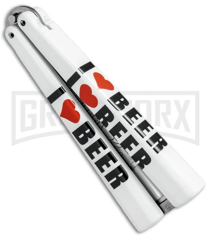 BB Barfly I Heart Beer Bottle Opener Butterfly Trainer 2 BB Barfly I Heart Beer Bottle Opener Butterfly Trainer - Image 2