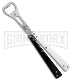 BB Barfly Pro V3 Black/White Bottle Opener Butterlfy Trainer