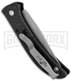 Bear OPS Bold Action IX Black G-10 CF Automatic Knife - Bead Blast Plain -Knife Store Bear OPS Bold Action IX Auto Black G 10 CF BB AC 900 B4 P BHQ 83233 jr side large