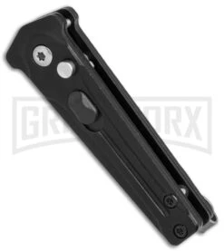 Bear Ops Black Bold Action III Mini Automatic Knife - Gray Plain 6 Bear Ops Black Bold Action III Mini Automatic Knife - Gray Plain -Knife Store Bear Ops Bold Action III mini black gray BHQ 68883 er spine large