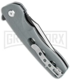 Bestech Knives Arctic Liner Lock Knife Gray G-10 - Two Tone Plain -Knife Store Bestech Knives Arctic LL Gray Blue TT BHQ 118758 jr side large