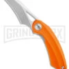 Bestech Knives Bihai Orange G-10 Pocket Knife - Satin/SW Plain