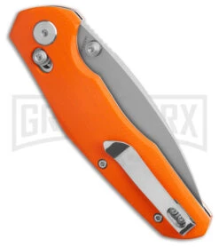 Bestech Knives Bestechman Ronan Orange G-10 Bar Lock Knife - Satin Plain -Knife Store Bestech Knives Ronan Barlock Orange BHQ 182023 side kc large
