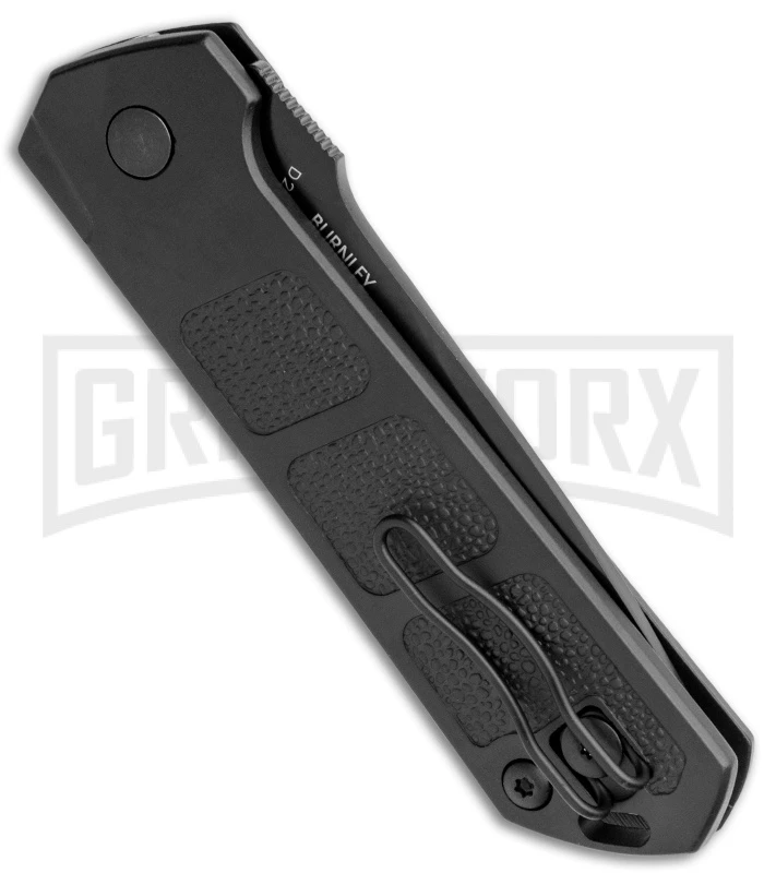 Boker Kihon Black Automatic Knife - Black Plain 3 Boker Kihon Black Automatic Knife - Black Plain - Image 3