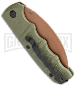 Boker Kalashnikov Desert Warrior Hawkbill Automatic Knife - Copper Plain 6 Boker Kalashnikov Desert Warrior Hawkbill Automatic Knife - Copper Plain -Knife Store Boker Desert Warrior Kalashnikov Hawkbill Auto OD Green Copper 01KALS69NSOI BHQ 103273 jr side large