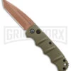 Boker Kalashnikov Desert Warrior Tanto Automatic Knife - Copper Plain
