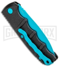Boker Kalashnikov Automatic Knife - D2 Dagger Electric Blue Plain 9 Boker Kalashnikov Automatic Knife - D2 Dagger Electric Blue Plain -Knife Store Boker Kalashnikov Black Widow Blue jr side large