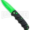 Boker Kalashnikov Automatic Knife - D2 Dagger Electric Green Plain