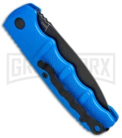 Boker Kalashnikov Blue Automatic Knife - Dagger Smokewash Plain 10 Boker Kalashnikov Blue Automatic Knife - Dagger Smokewash Plain -Knife Store Boker Kalashnikov Dagger Auto Blue Black 01KALS32N BHQ 75530 jr side 2 large
