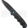 Boker Kalashnikov Automatic Knife Blue Accents - D2 Drop Point Plain