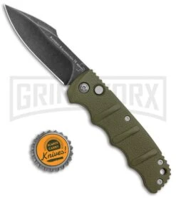 Boker Kalashnikov OD Green Automatic Knife - D2 Harpoon Smokewash Plain 7 Boker Kalashnikov OD Green Automatic Knife - D2 Harpoon Smokewash Plain -Knife Store Boker Kalashnikov Harpoon Auto OD Green Smokewash 01KALS123NSOI BHQ 132735 jr bottlecap large