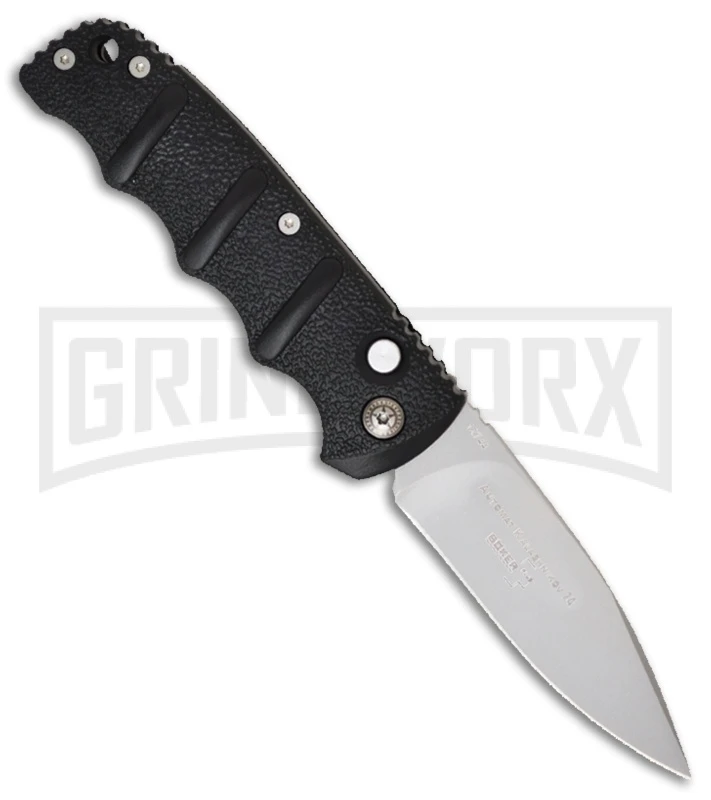 Boker Left Hand Kalashnikov Black Automatic Knife - Bead Blast Plain 1 Boker Left Hand Kalashnikov Black Automatic Knife - Bead Blast Plain