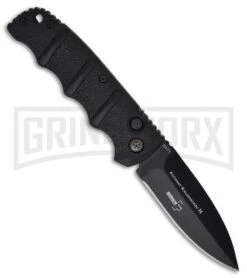 Boker Left Hand Kalashnikov Black Automatic Knife - Dagger Black Plain