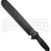 Boker Magnum NG Fixed Blade Machete - Black Plain