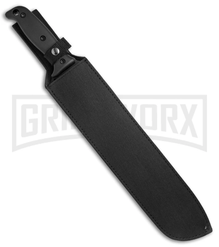 Boker Magnum NG Fixed Blade Machete - Black Plain 3 Boker Magnum NG Fixed Blade Machete - Black Plain - Image 3