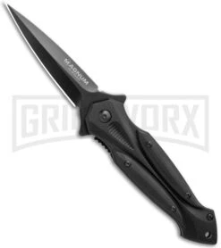 Boker Magnum Starfighter 2.0 Black G-10 Spring Assisted Knife - Black