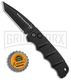 Boker Mini Kalashnikov Black Automatic Knife - Tanto Black Plain -Knife Store Boker Mini Kalashnikov Tanto Automatic Knife Black 2in Black BHQ 132752 td size large
