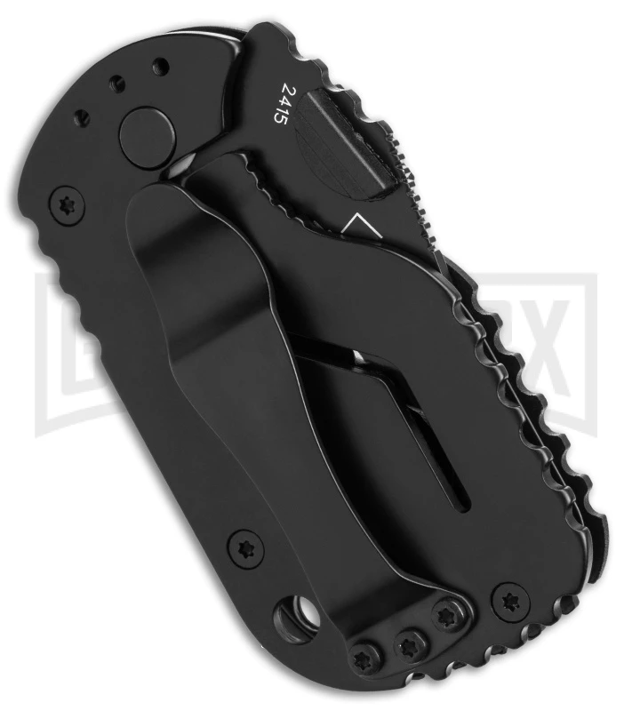 Boker Plus Rescom 2.0 Black Frame Lock Knife - Black Serr 3 Boker Plus Rescom 2.0 Black Frame Lock Knife - Black Serr - Image 3