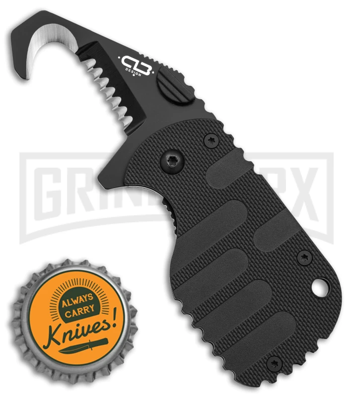 Boker Plus Rescom 2.0 Black Frame Lock Knife - Black Serr 4 Boker Plus Rescom 2.0 Black Frame Lock Knife - Black Serr - Image 4