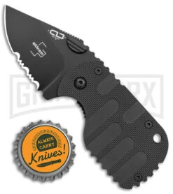 Boker Plus Subcom 2.0 Black Frame Lock Knife - Black Serr 7 Boker Plus Subcom 2.0 Black Frame Lock Knife - Black Serr -Knife Store Boker Plus Subcom 2.0 FL Black FRN Black BHQ 139162 jr bottlecap large