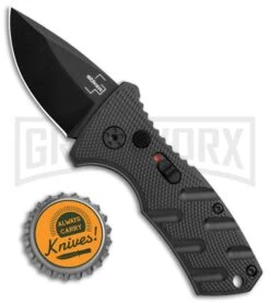 Boker Stubby Strike Black Automatic Knife CA Legal - Black 7 Boker Stubby Strike Black Automatic Knife CA Legal - Black -Knife Store Boker Stubby Strike CA Legal Auto Black 01BO441NSOI BHQ 99647 jr bottlecap large
