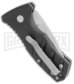 Boker Stubby Strike Black Automatic Knife - Stonewash -Knife Store Boker Stubby Strike CA Legal Auto SW 01BO440NSOI BHQ 99646 jr side large