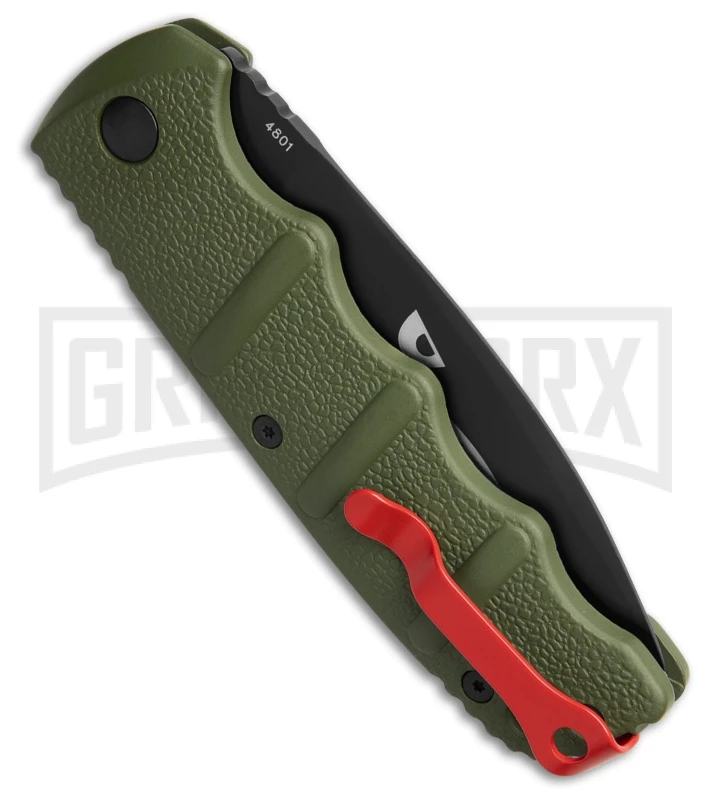 Boker Kalashnikov Warhawk Automatic Knife - D2 Dagger Black Plain 3 Boker Kalashnikov Warhawk Automatic Knife - D2 Dagger Black Plain - Image 3