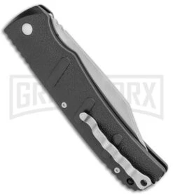 Boker XXL Kalashnikov Automatic Knife - Stonewash Bowie -Knife Store Boker XXL Kalashnikov Bowie Auto SW BHQ 99625 jr side large