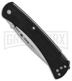 Buck Knives Buck 110 Slim Pro Black G-10 Lockback Knife - Satin Plain -Knife Store Buck 110 Hunter Slim Pro Black G10 Satin BHQ 88727 er spine large