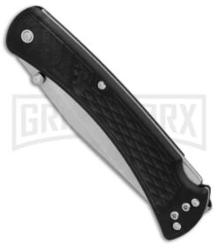 Buck Knives Buck 110 Slim Select Black GFN Lockback Knife - Satin Plain -Knife Store Buck 110 Hunter Slim Pro Black GFN Satin BHQ 88669 er spine large