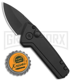 Buck Knives Buck Deploy Black Mini CA Legal Automatic Knife - Black Plain -Knife Store Buck 839 Mini Deploy Blackout Auto Black Black BHQ 179310 jr bottlecap large