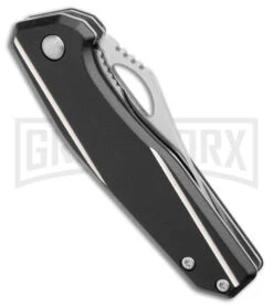 Buck Dealer Tin 247/246 Black Aluminum 2-for-1 Pocket Knife Satin Plain -Knife Store Buck Dealer Tin 247 246 LL Kit BHQ 141778 jr 246 side large