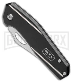 Buck Dealer Tin 247/246 Black Aluminum 2-for-1 Pocket Knife Satin Plain -Knife Store Buck Dealer Tin 247 246 LL Kit BHQ 141778 jr 247 spine large