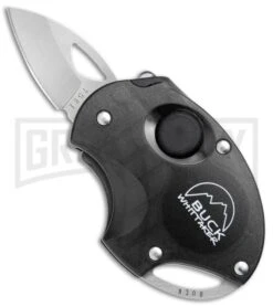 Buck Knives Buck Metro Smoke Folding Knife 758-SMK (1.125" Plain)