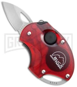 Buck Knives Buck Metro Red Folding Knife 758RD (1.125" Plain)