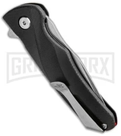Buck Knives Buck Sprint Select Black Liner Lock Knife - Satin Plain -Knife Store Buck Sprint Select LL Black GFN Satin 0840BKS BHQ 92970 jr side large