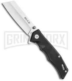Buck Knives Buck Trunk Flipper Knife Black - Satin Plain
