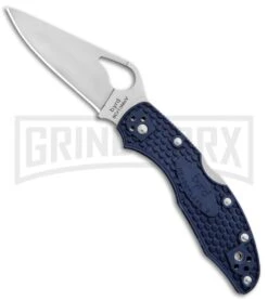 Byrd Meadowlark 2 Blue FRN Folding Knife - Satin Plain