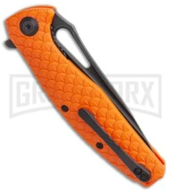 CIVIVI Wyvern Orange FRN Folding Knife - Black Plain 6 CIVIVI Wyvern Orange FRN Folding Knife - Black Plain -Knife Store CIVIVI Wyvern Folding Flipper Knife Orange FRN 3.5 Black C902G BHQ 115286 LS Side large