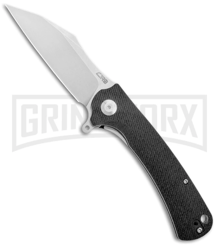 CJRB Cutlery Talla Black Liner Lock Knife - Stonewash Plain 1 CJRB Cutlery Talla Black Liner Lock Knife - Stonewash Plain