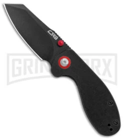 CJRB Swaggs Maileah Black G-10 Folding Knife - Black Plain