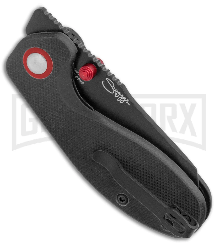 CJRB Swaggs Maileah Black G-10 Folding Knife - Black Plain 3 CJRB Swaggs Maileah Black G-10 Folding Knife - Black Plain - Image 3