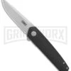 CRKT 7090 Cuatro Liner Lock Knife Black G-10 - Bead Blast