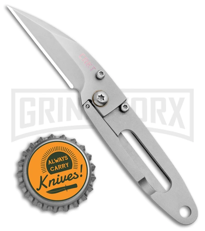 CRKT Delilah's P.E.C.K Folding Knife - Bead Blast Plain 4 CRKT Delilah's P.E.C.K Folding Knife - Bead Blast Plain - Image 4