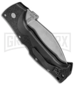 Cold Steel Rajah III Folding Knife - Stonewash Plain 6 Cold Steel Rajah III Folding Knife - Stonewash Plain -Knife Store Cold Steel Rajah III BB 62KGCM BHQ 5555 jr side 2 large